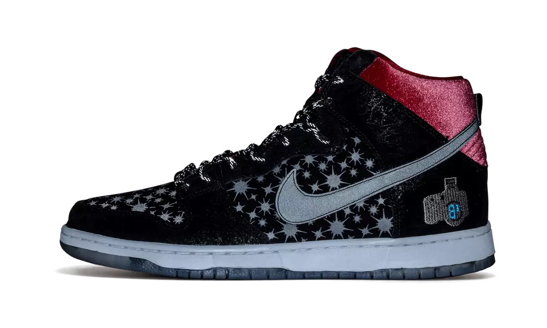 Bruklin loyihalari Nike SB Dunk High paparazzi 707424-026 2014 Chiqarilish sanasi