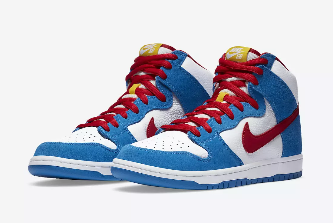 Nike SB Dunk High Doraemon CI2692-400 väljalaskekuupäev