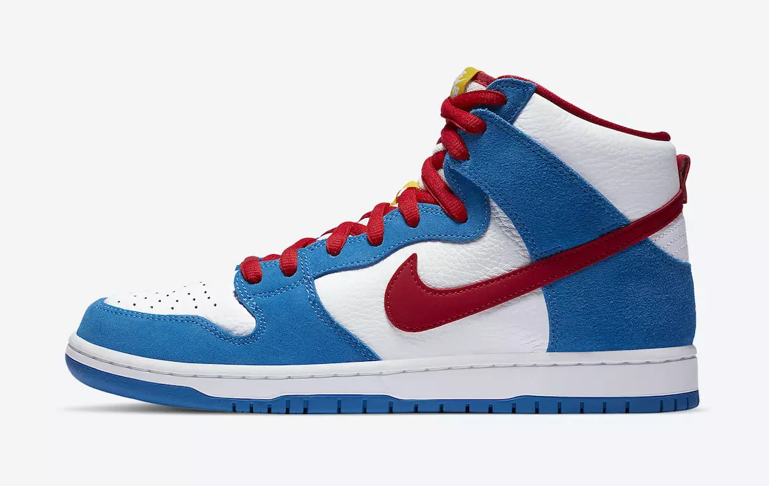 تاريخ الإصدار Nike SB Dunk High Doraemon CI2692-400