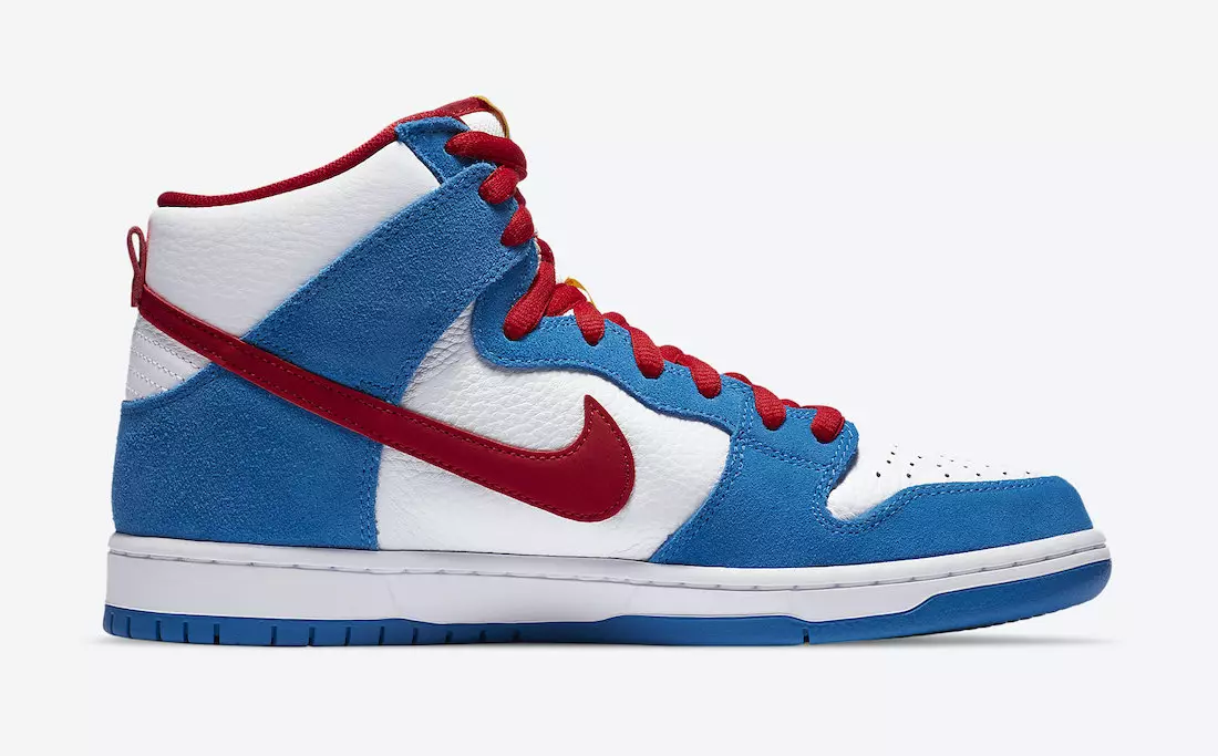 Nike SB Dunk High Doraemon CI2692-400 מעלדונג טאָג