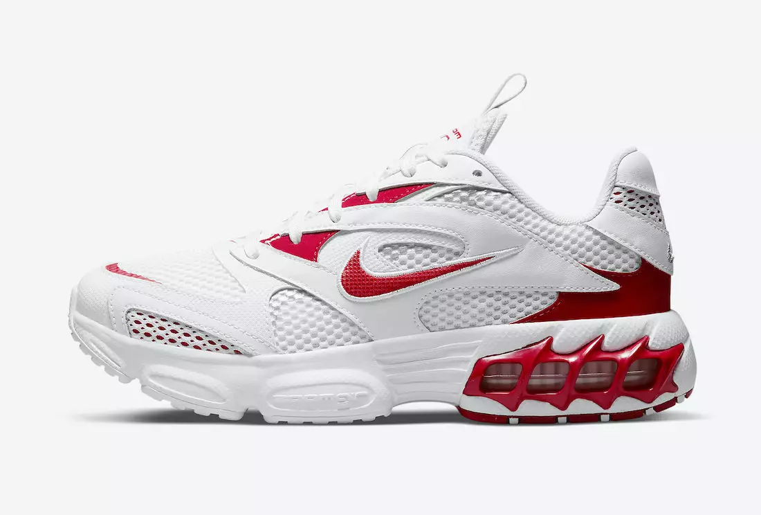 Date de sortie de la Nike Zoom Air Fire Blanche Rouge CW3876-101