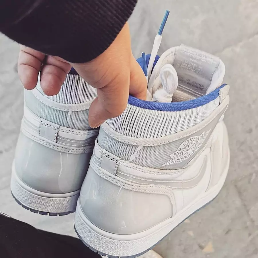 Air Jordan 1 Zoom Tinggi R2T White Racer Blue CK6637-104 Tanggal Rilis