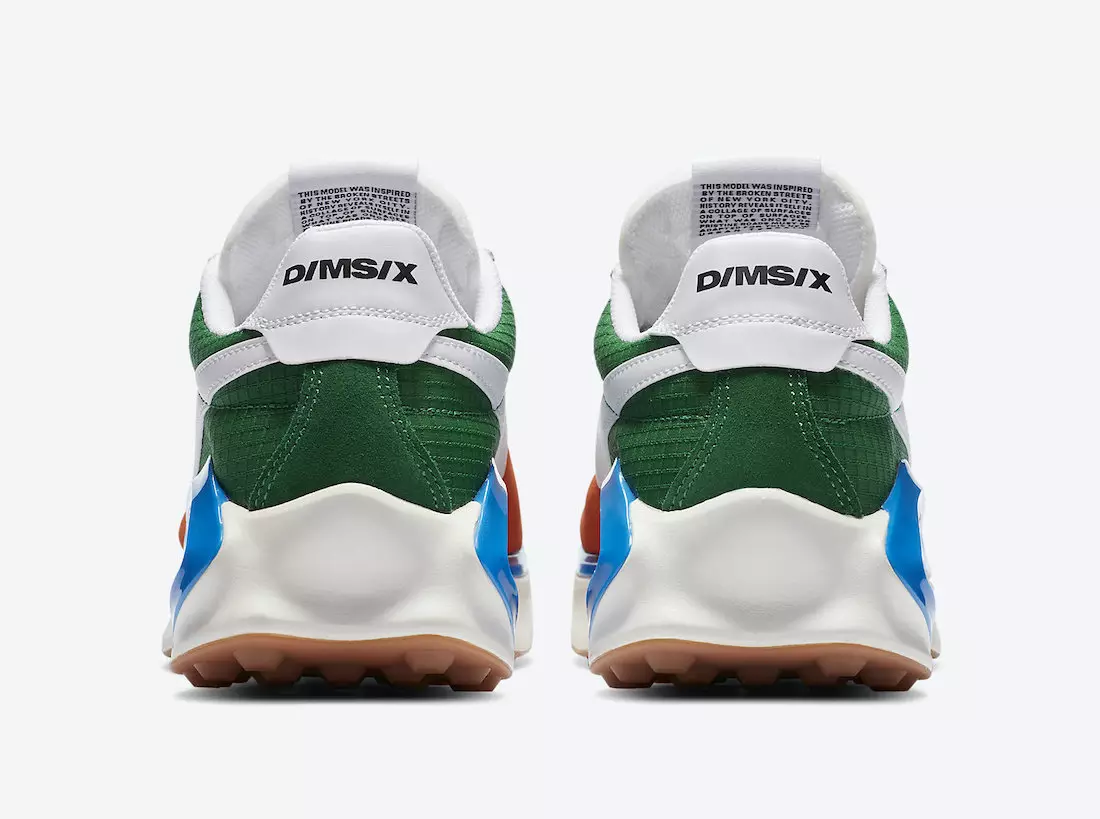 Nike DMSX Waffle Starfish White Pine Green Sail CQ0205-800 Dátum vydania Cena