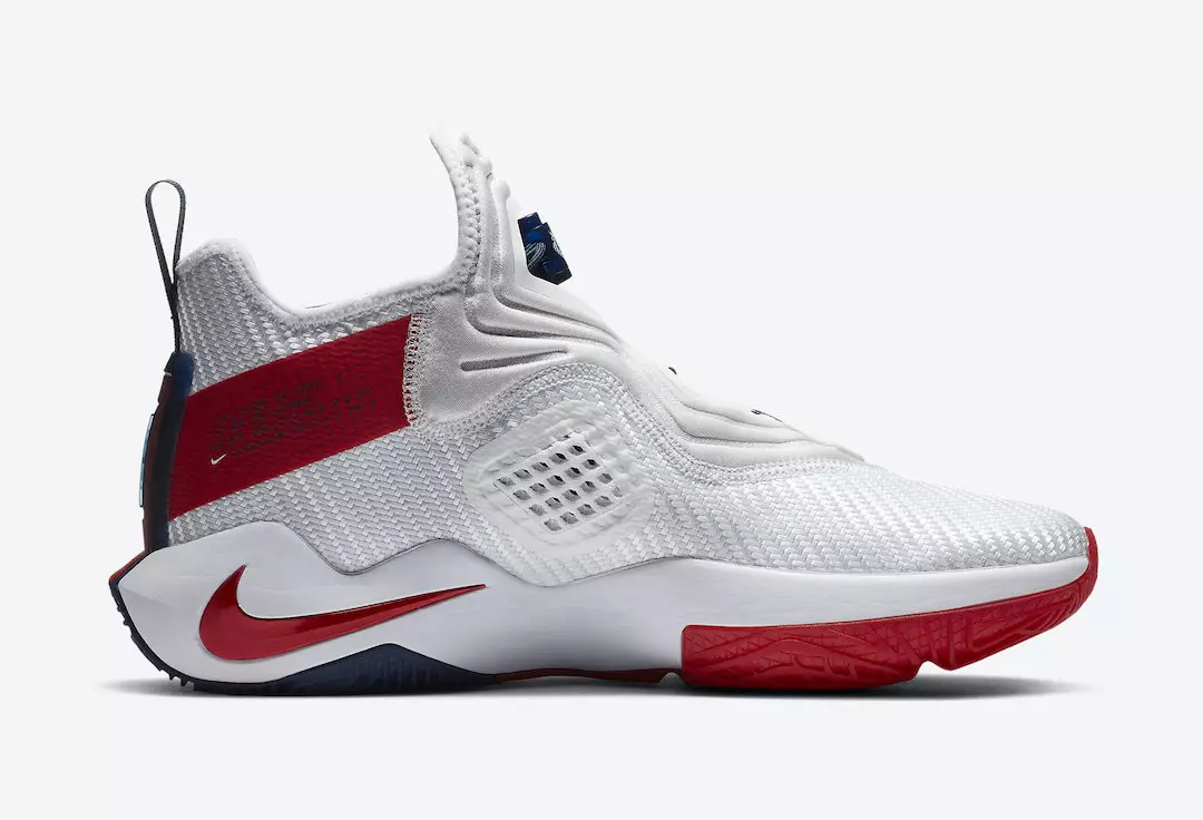 Nike LeBron Soldier 14 White Red CK6024-100 Дата на пускане Цена