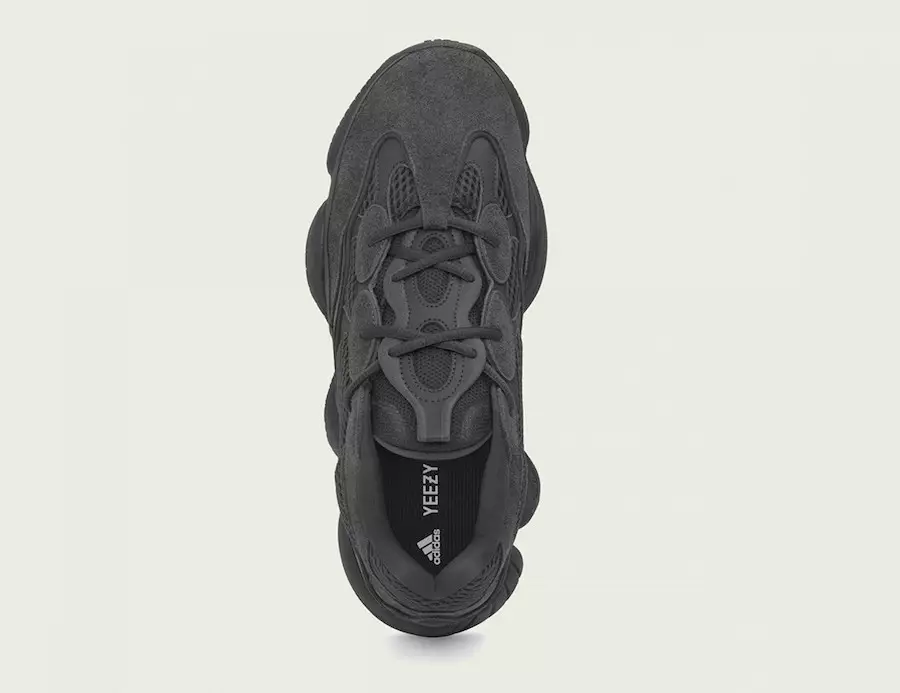 adidas Yeezy 500 Utility Black Utgivelsesdato F36640