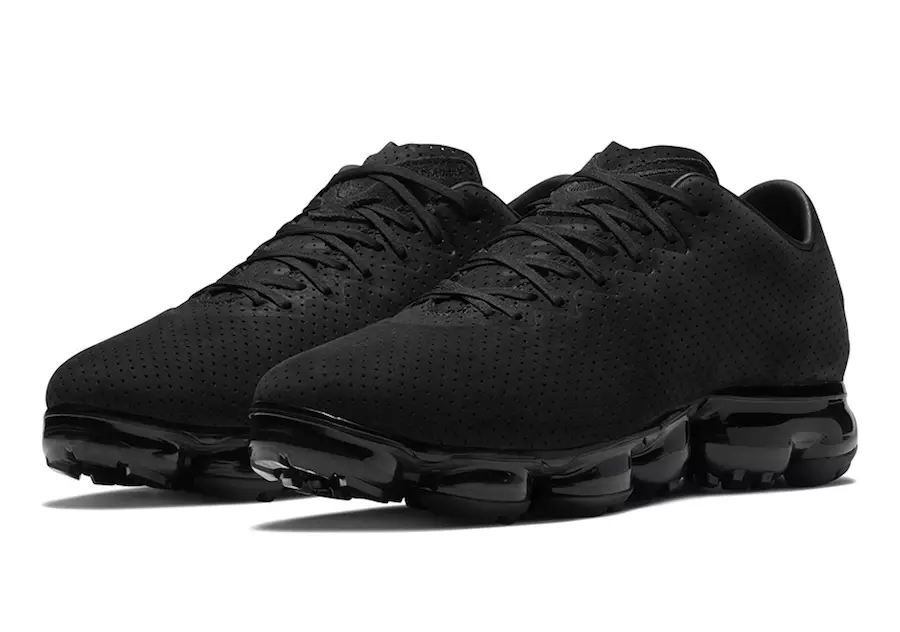 Nike VaporMax Kulit Suede Hitam