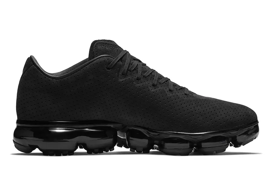 Nike VaporMax עור זמש שחור