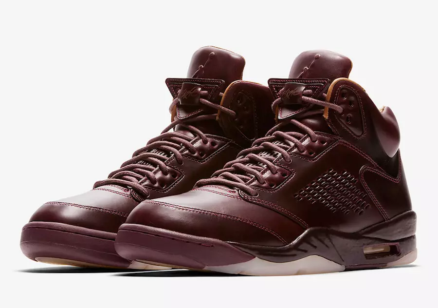 Air Jordan 5 Premium Бордо 881432-612