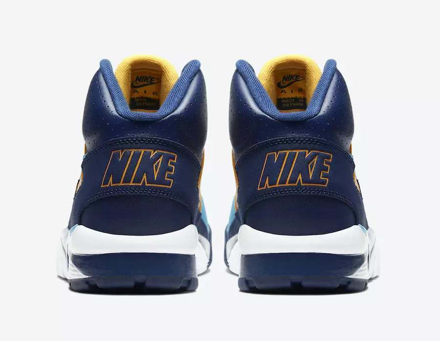 Nike Air Trainer SC High Navy Blue Orange CW6023-400 Санаи барориши