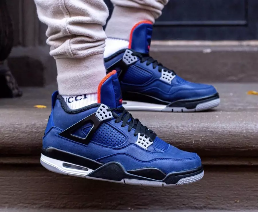 Air Jordan 4 Winter Loyal Blue CQ9597-401 2019 מעלדונג טאָג