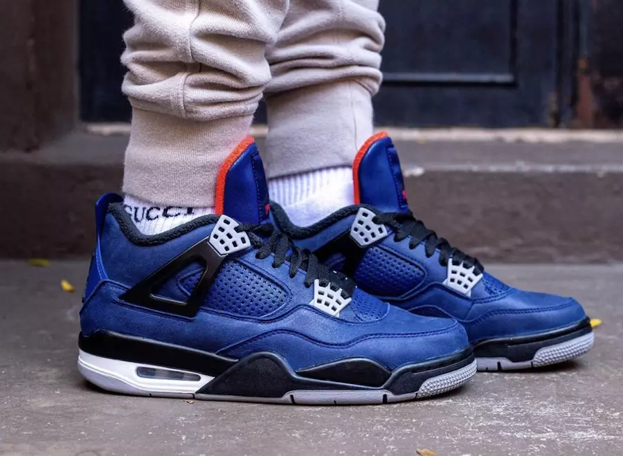 Air Jordan 4 Winter Loyal Blue CQ9597-401 2019 Թողարկման ամսաթիվ