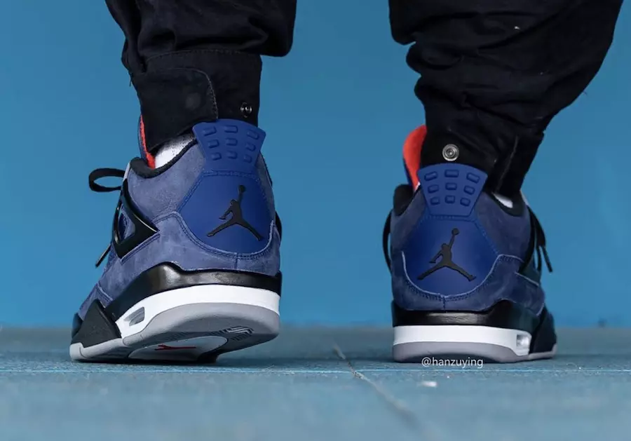 Air Jordan 4 Winter WNTR Loyal Blue CQ9597-401 Дата випуску на ногах