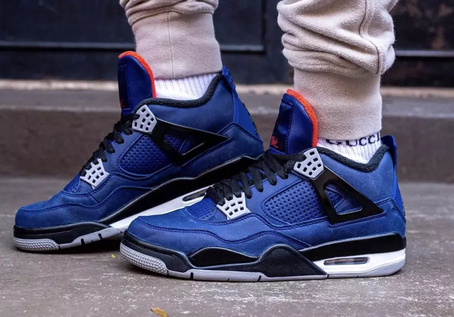 Air Jordan 4 Winter Loyal Blue CQ9597-401 Дата выпуска 2019 г.