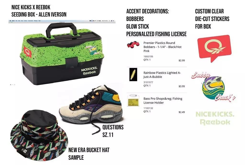 Nice Kicks Reebok Pregunta Bubba Chuck Fecha de lanzamiento