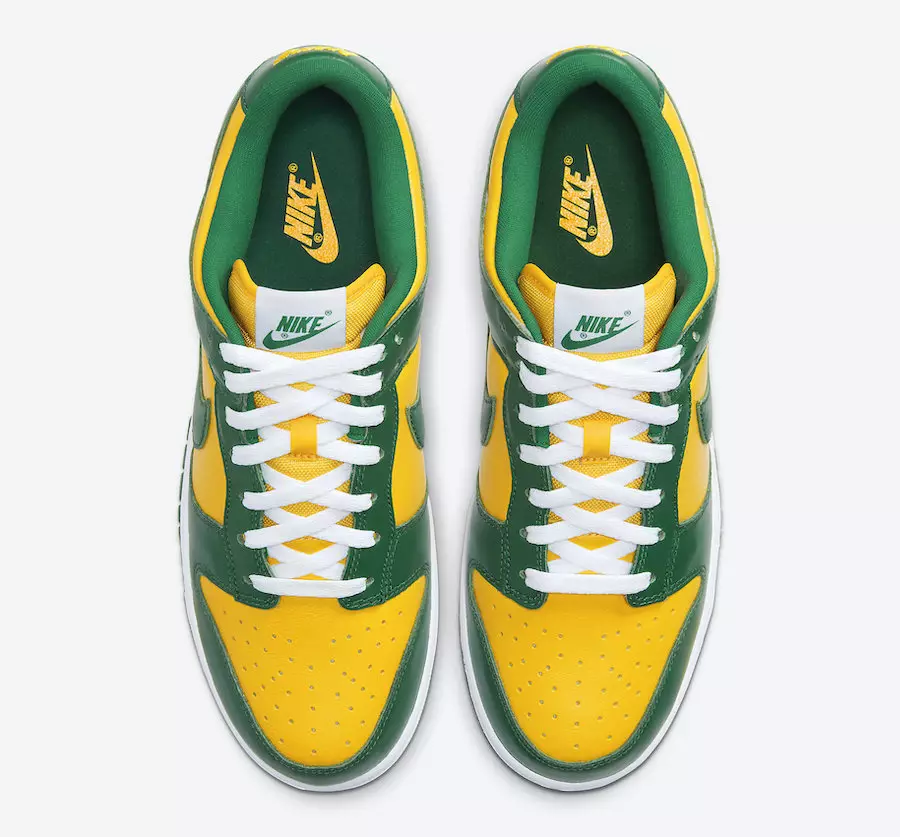 Nike Dunk Low Brazil CU1727-700 2020 худалдаанд гарах огноо