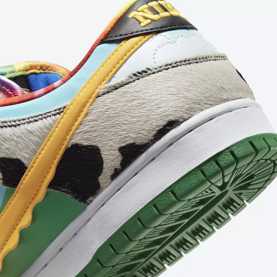 Ben en Jerry's Nike SB Dunk Low Chunky Dunky CU3244-100 Releasedatum Prijs