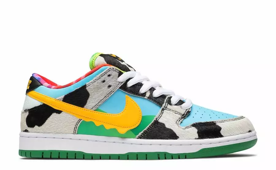 Ben and Jerrys Nike SB Dunk Low CU3244-100 Թողարկման ամսաթիվ