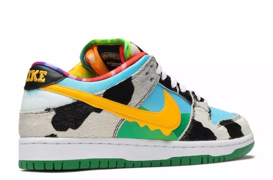 Ben and Jerrys Nike SB Dunk Low CU3244-100 გამოშვების თარიღი