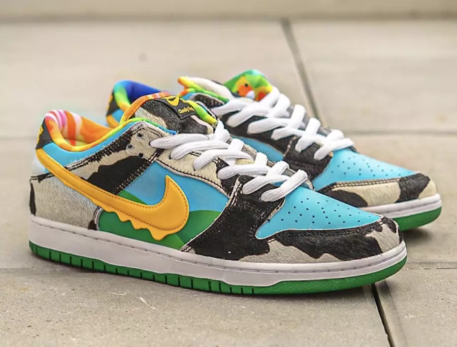 Ben and Jerrys Nike SB Dunk Low Chunky Dunky CU3244-100 Data di rilascio Prezzo