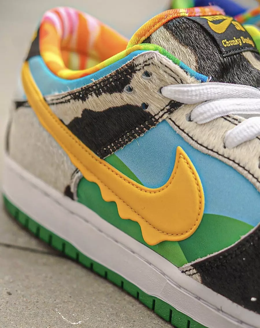 Ben and Jerrys Nike SB Dunk Low Chunky Dunky CU3244-100 Data ta' Rilaxx Ipprezzar