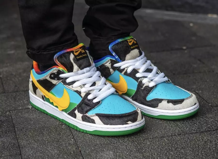 Ben e Jerrys Nike SB Dunk Low Chunky Dunky CU3244-100 Data de lançamento