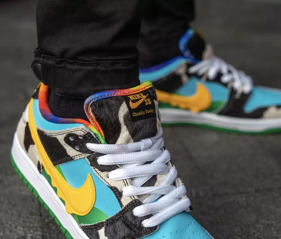 Ben and Jerrys Nike SB Dunk Low Chunky Dunky CU3244-100 худалдаанд гарсан огноо