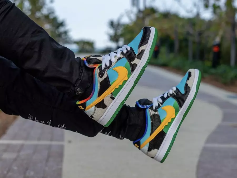 Ben and Jerrys Nike SB Dunk Low Chunky Dunky CU3244-100 худалдаанд гарсан огноо