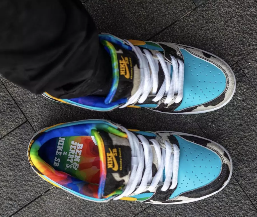 Ben ja Jerrys Nike SB Dunk Low Chunky Dunky CU3244-100 Julkaisupäivä