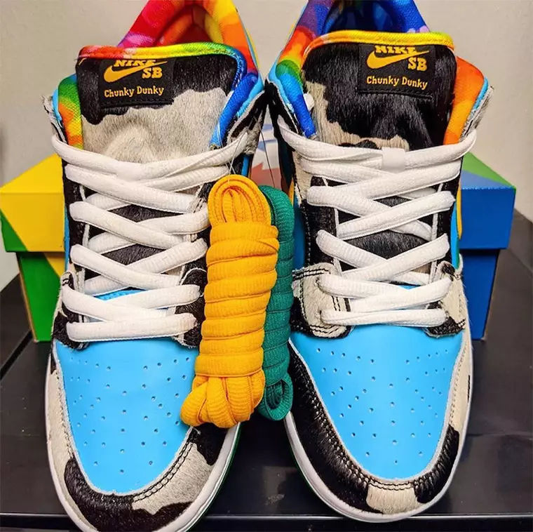 Ben agus Jerrys Nike SB Dunk Dáta Eisiúna Íseal