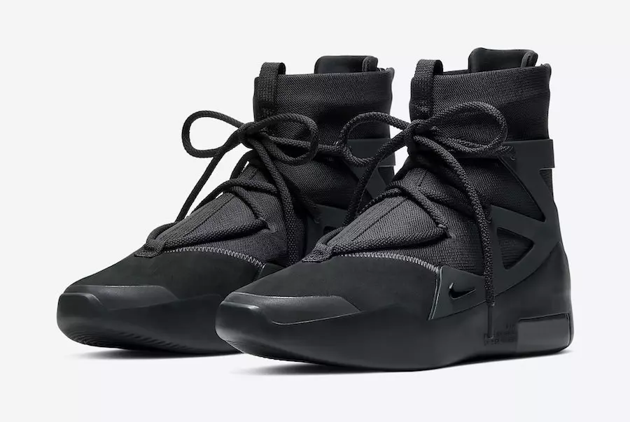 Nike Air Fear of God 1 Black Noir AR4237-005 Udgivelsesdato