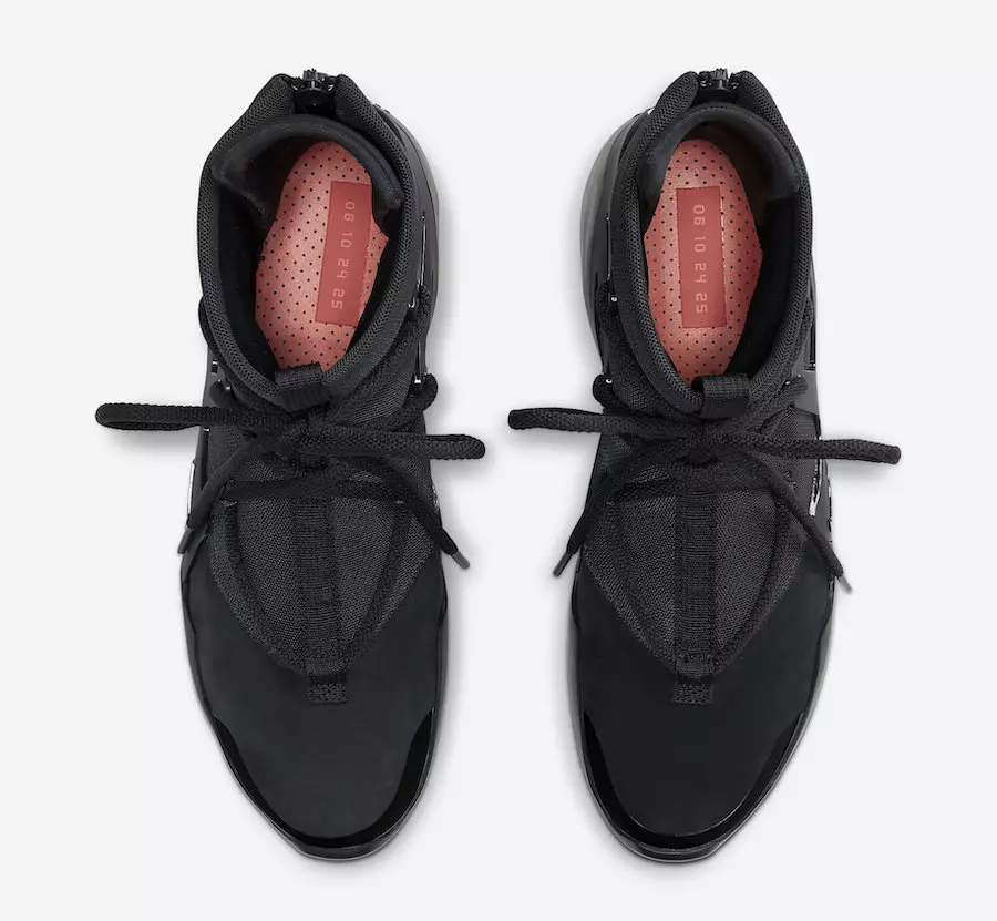 Nike Air Fear of God 1 Black Noir AR4237-005 Megjelenés dátuma