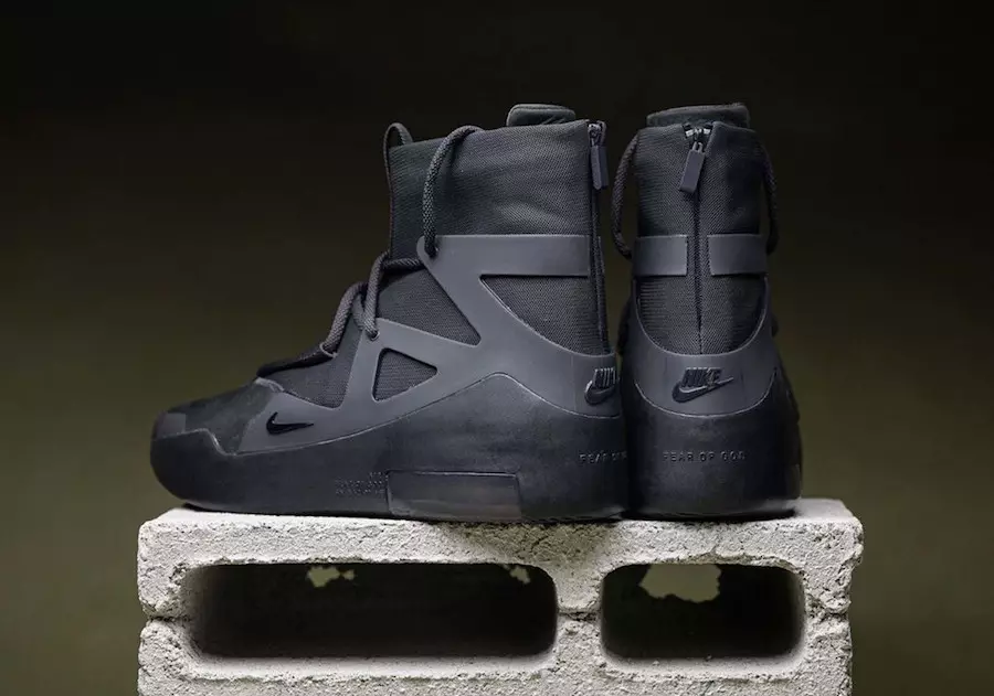 Nike Air Fear of God 1 Triple Black AR4237-005 Izdošanas datums