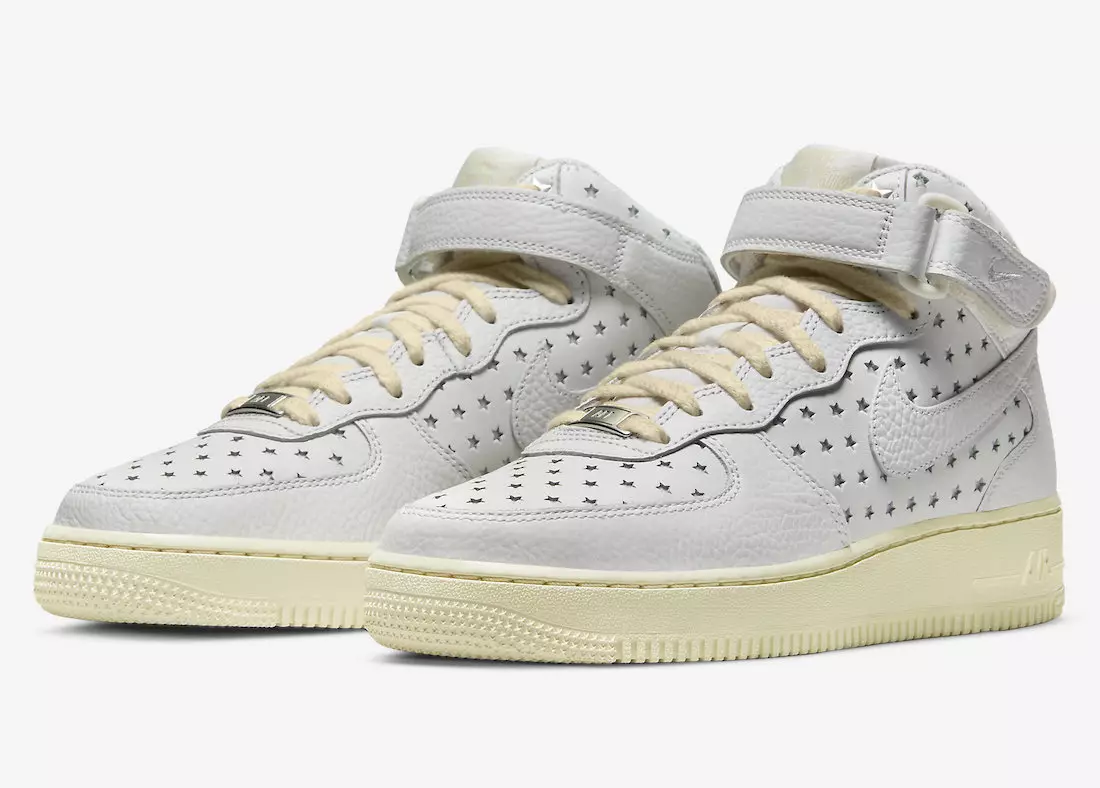 Nike Air Force 1 Mid Summit White Coconut Milk DV3451-100 Data tal-Ħruġ