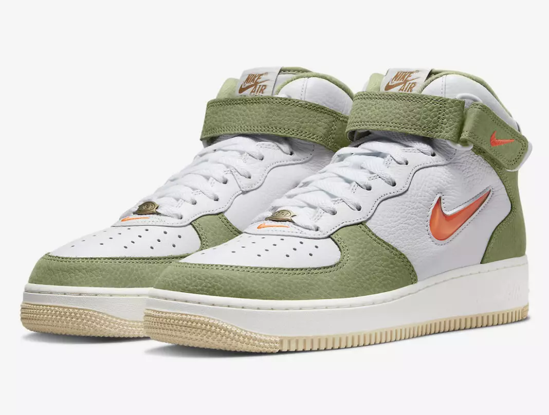 تاريخ الإصدار Nike Air Force 1 Mid DQ3505-100