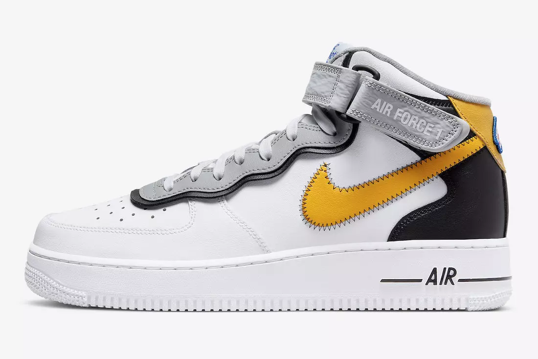 Nike Air Force 1 Mid Athletic Club DH7451-101 ထုတ်ဝေသည့်ရက်စွဲ