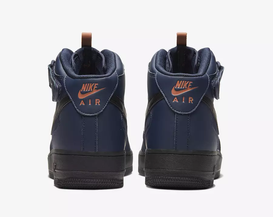 Data e publikimit të Nike Air Force 1 Mid Obsidian Dusty Peach BQ4592-400