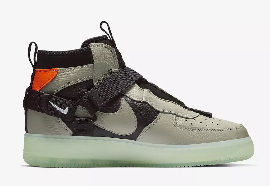 Nike Air Force 1 Mid Utility Spruce Fog AQ9758-300 Дата на пускане Цена