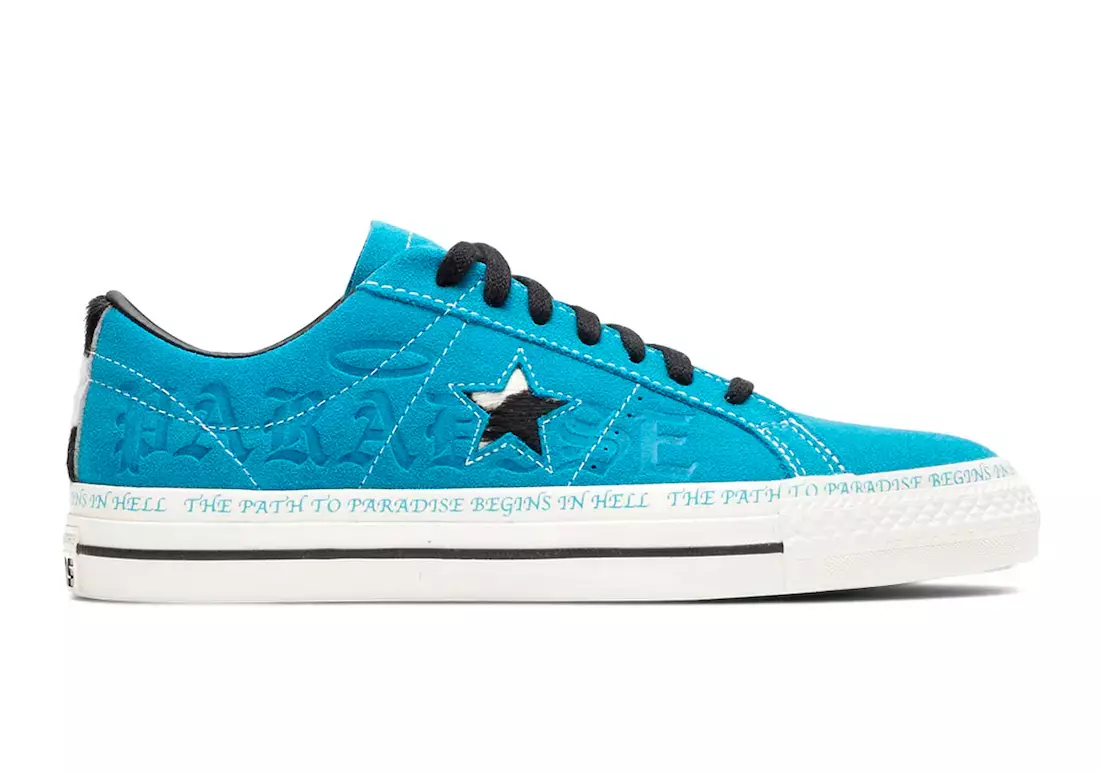 Sean Pablo Converse One Star Pro Ox Rapid Teal 73215C Dáta Eisiúna