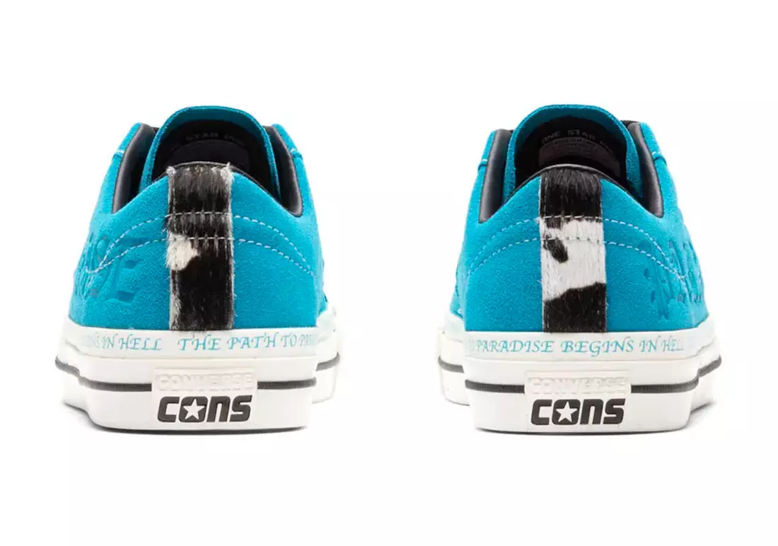 Sean Pablo Converse One Star Pro Ox Rapid Teal 73215C תאריך שחרור