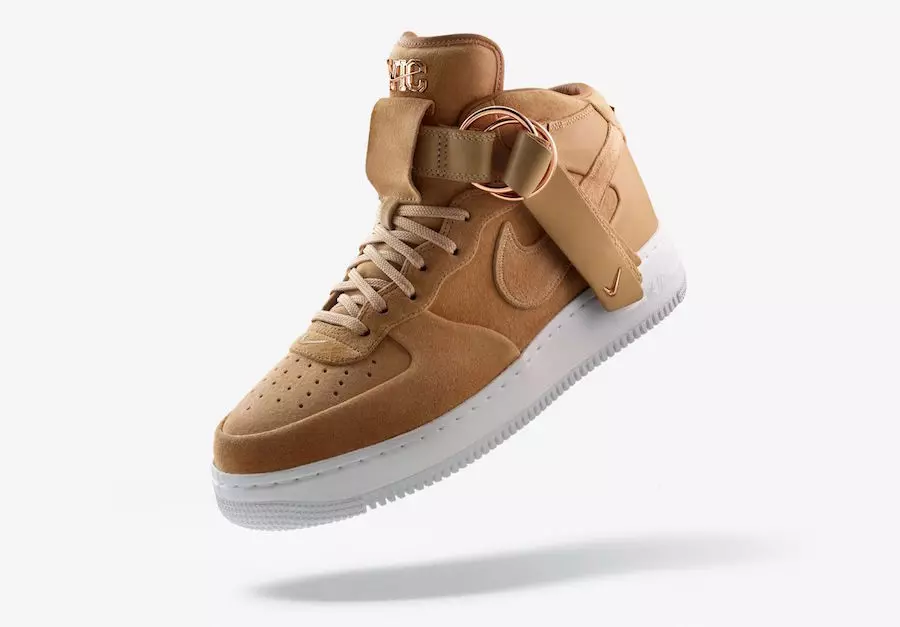 Victor Cruz Nike AIr Force 1 Mid Tan AO9298-200 Ngày phát hành