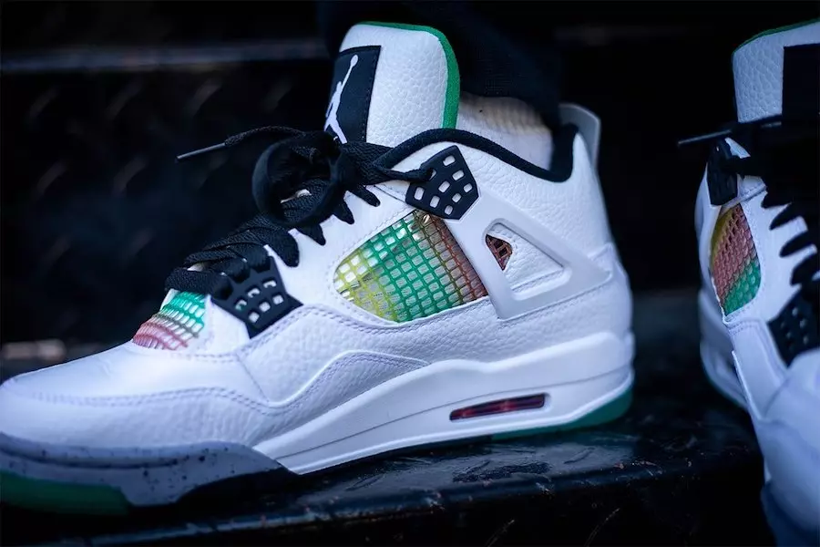 Air Jordan 4 Rasta WMNS AQ9129-100 Datum izdaje na nogah