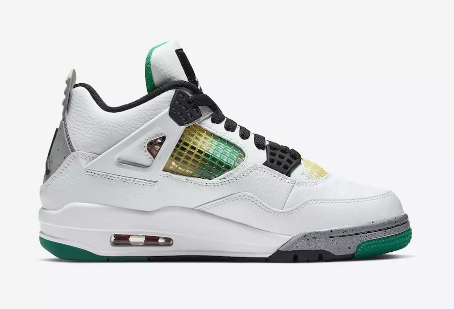 Air Jordan 4 WMNS Rasta AQ9129-100 מעלדונג טאָג