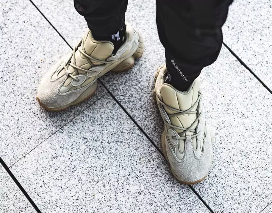 אַדידאַס Yeezy 500 שטיין FW4839 מעלדונג טאָג