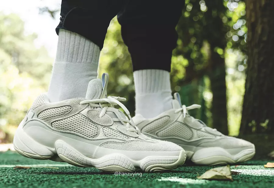 adidas Yeezy 500 Bone FV3573 On-Feet