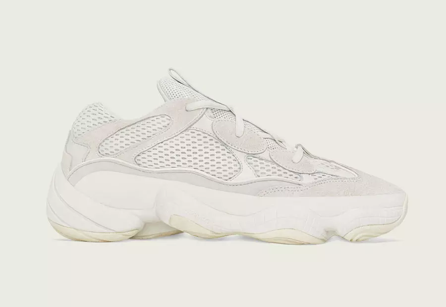 adidas Yeezy 500 Bone White FV3573 2019 Датум на издавање