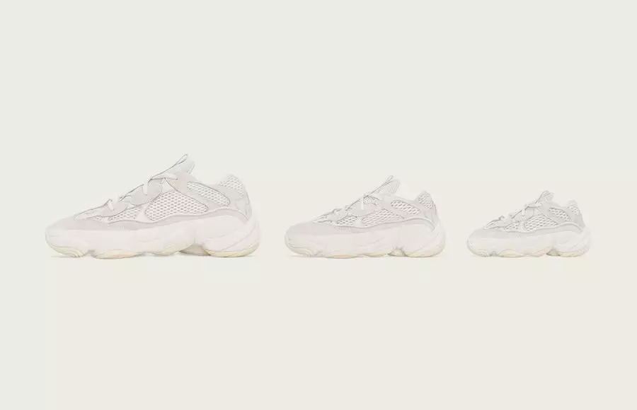 Adidas Yeezy 500 Bone White FV3573 2019 Megjelenés dátuma