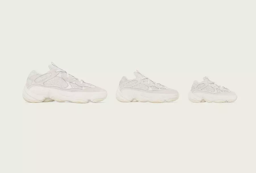 adidas Yeezy 500 Bone White FV3573 2019 Data de llançament