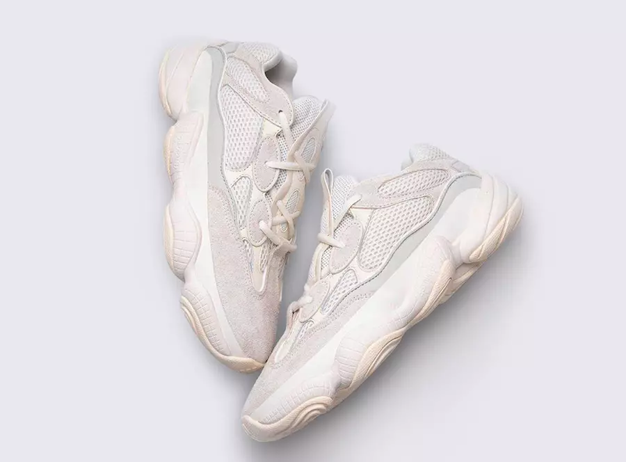 adidas Yeezy 500 Bone White 2019 Датум на издавање