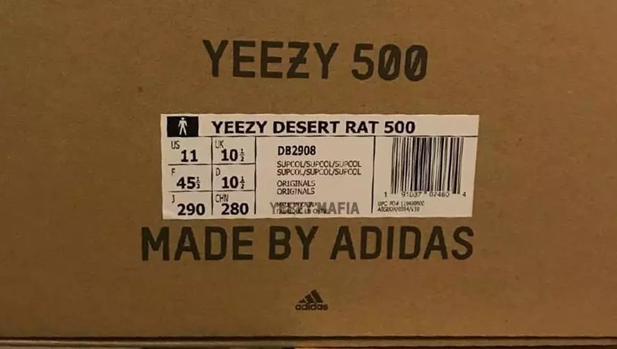 adidas Yeezy Desert Rat 500 Blush DB2908