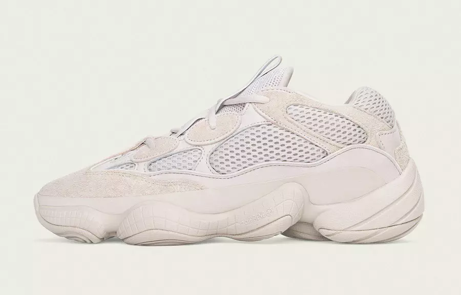 Adidas Yeezy 500 põsepuna, väljalaskekuupäev Hinnakujundus Adidase kinnitatud rakendus